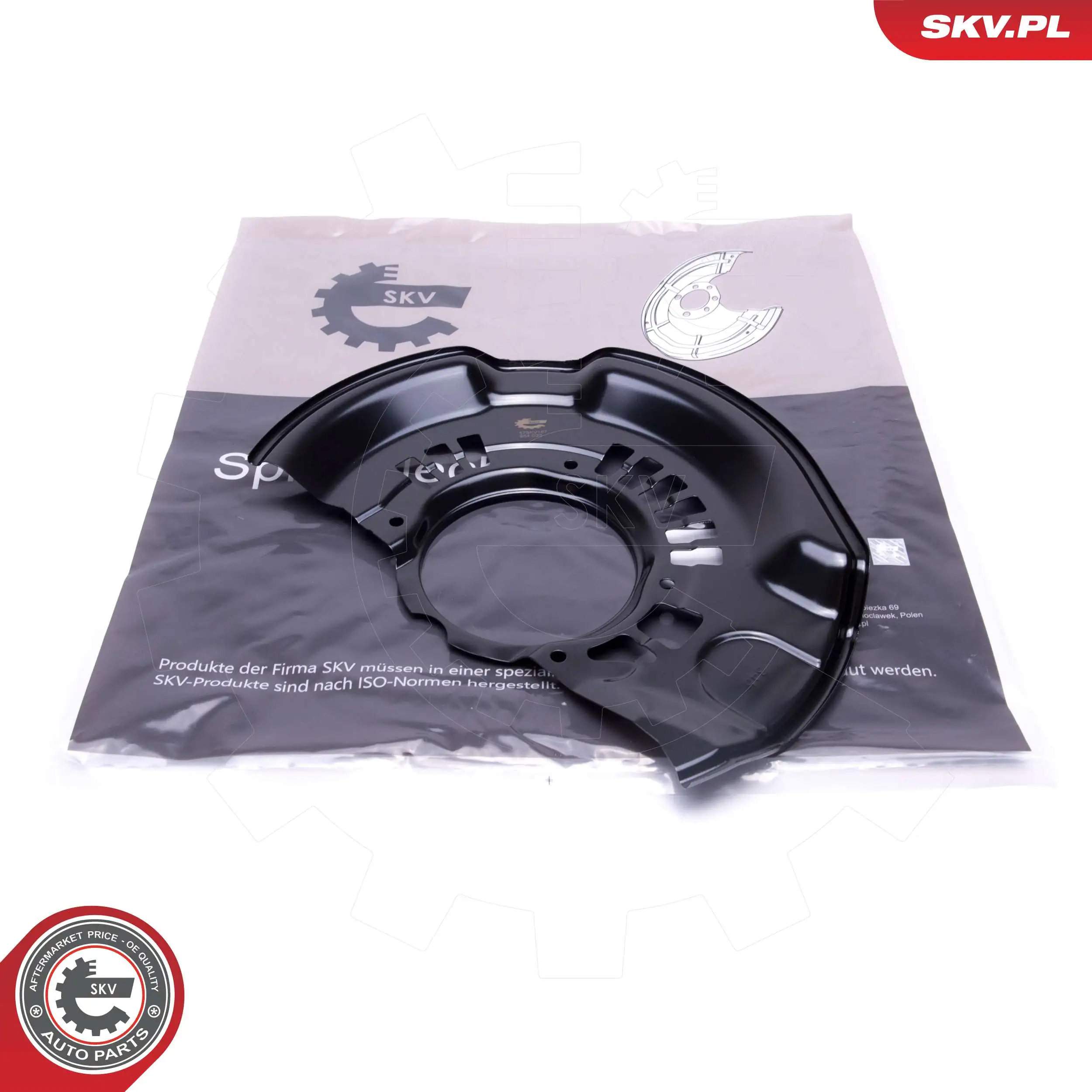 Splash Guard, brake disc
